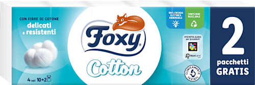 Fazzoletti Cotton 4 veli Foxy