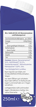 Kakaodrink Banane & Hafer Freche Freunde