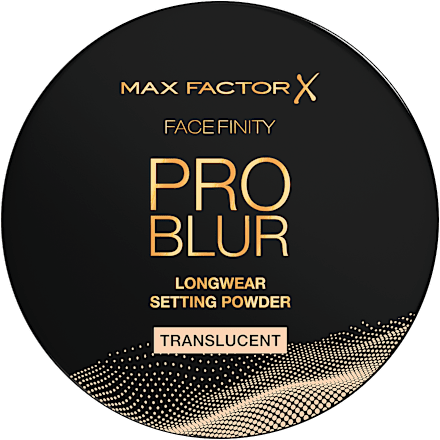 Puder transparentny Facefinity Pro Blur MAX FACTOR