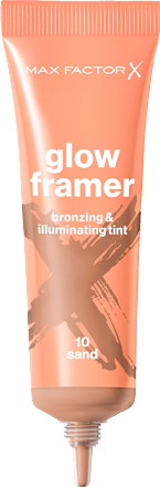 Brązujący tint do konturowania i rozświetlania twarzy Glow Framer 10 Sand MAX FACTOR