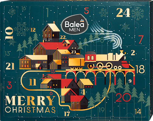 MERRY CHRISTMAS advent kalendar 2025 Balea MEN