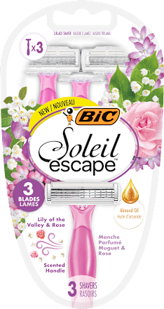 Soleil Escape Lily jednokratni brijači BIC