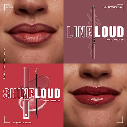 Lipgloss Shine Loud High Shine Lip Color 05 Magic Maker NYX PROFESSIONAL MAKEUP