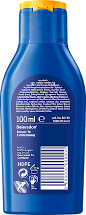 Sonnenmilch Schutz und Pflege LSF30 NIVEA SUN