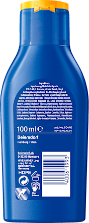 Sonnenmilch Schutz und Pflege LSF30 NIVEA SUN