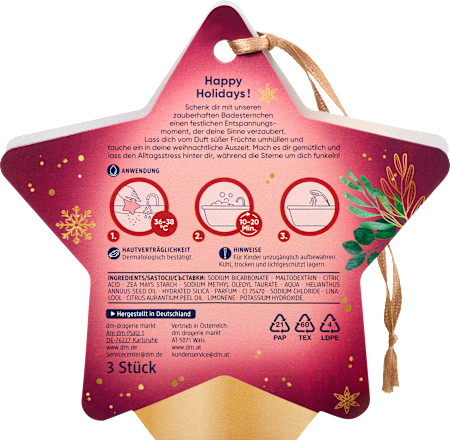 Poklon-paket Happy Holidays Balea