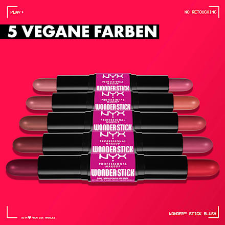 Cream Blush Wonderstick Light Peach & Baby Pink NYX PROFESSIONAL MAKEUP