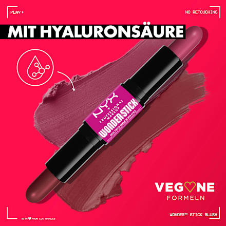 Cream Blush Wonderstick Light Peach & Baby Pink NYX PROFESSIONAL MAKEUP