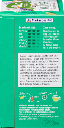 Kräutertee Alpen dmBio