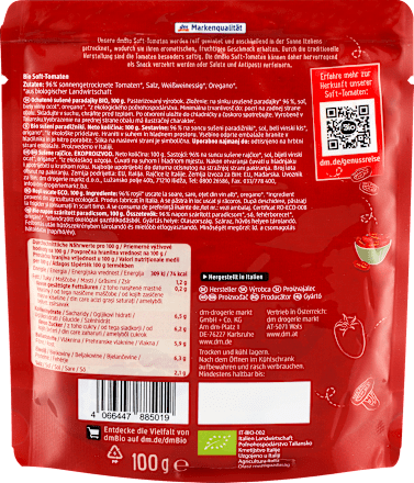 sušená rajčata dmBio