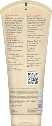 Bodylotion Glow by nature  lavera NATURKOSMETIK