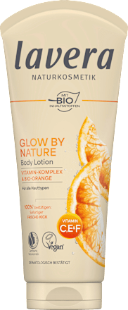 Bodylotion Glow by nature  lavera NATURKOSMETIK