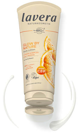 Bodylotion Glow by nature  lavera NATURKOSMETIK