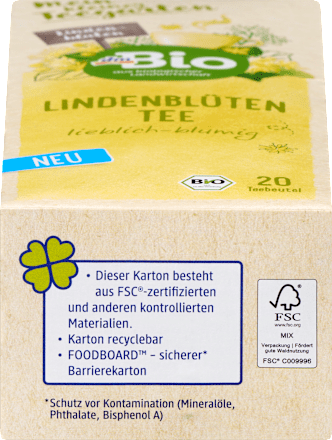 Kräutertee Lindenblüten dmBio