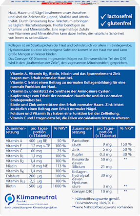 Haut Haare Nägel Tabletten 100 St Doppelherz