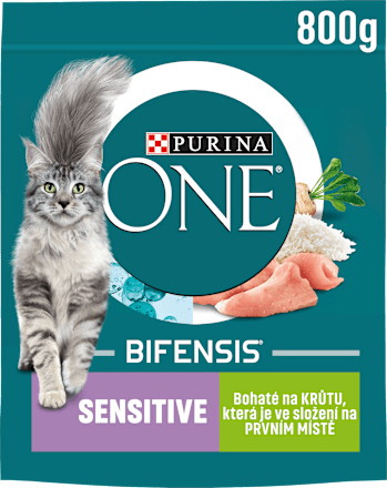 Bifensis Sensitive granule pro kočky krůta PURINA ONE