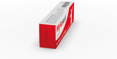 Mykosert Creme mit 2 % Sertaconazolnitrat Mykosert