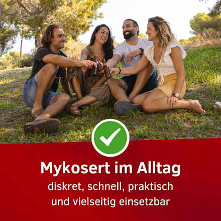 Mykosert Creme mit 2 % Sertaconazolnitrat Mykosert