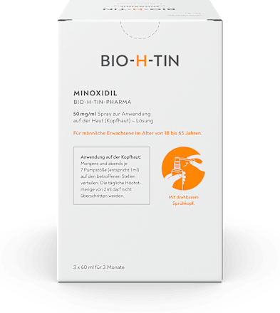 Minoxidil BIO-H-TIN-Pharma 50 mg/ml Spray, Lösung BIO-H-TIN