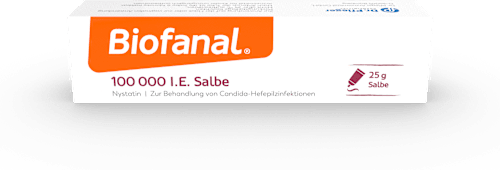 Biofanal Salbe 100 000 I.E. Nystatin Biofanal