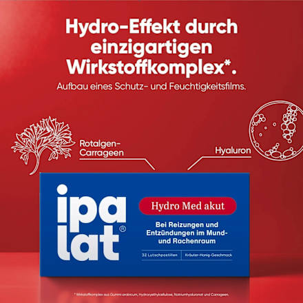 ipalat Hydro Med akut Lutschpastillen ipalat