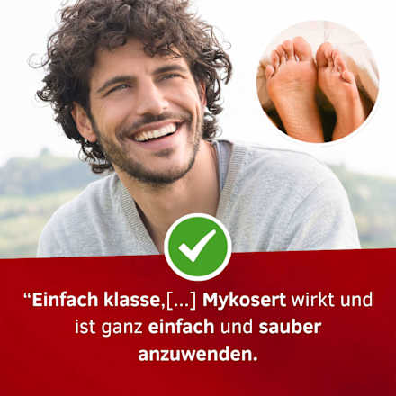 Mykosert Creme mit 2 % Sertaconazolnitrat Mykosert