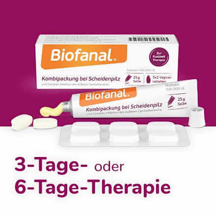 Biofanal Kombipackung Salbe + Vaginaltabletten Biofanal