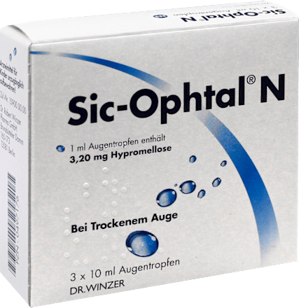 Sic-Ophtal N Augentropfen,  3,20 mg/ml Hypromellose Sic-Ophtal