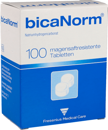 bicaNorm 1000 mg  Natriumhydrogencarbonat magensaftresistente Tabletten bicaNorm