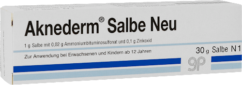 Aknederm Salbe Neu  Aknederm