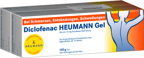 Diclofenac HEUMANN Gel mit 10 mg Diclofenac-Natrium/g HEUMANN