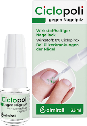 Ciclopoli gegen Nagelpilz Nagellack 8% Ciclopirox Ciclopoli&nbsp;