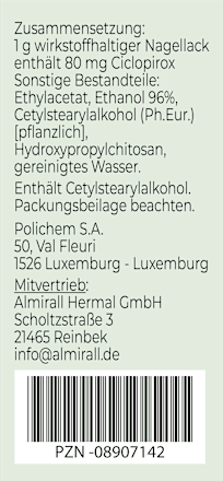 Ciclopoli gegen Nagelpilz Nagellack 8% Ciclopirox Ciclopoli&nbsp;