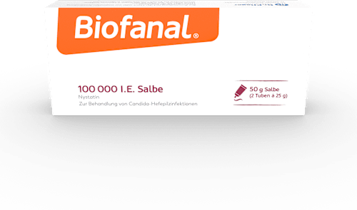 Biofanal Salbe 100 000 I.E. Nystatin Biofanal