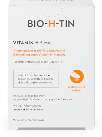 BIO-H-TIN Vitamin H 5 mg Tabletten BIO-H-TIN