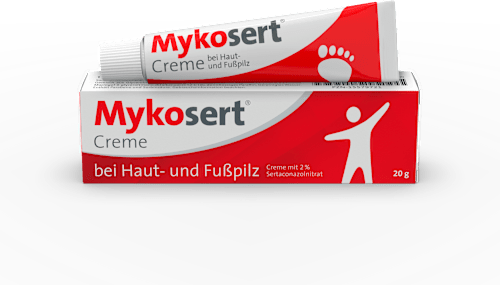 Mykosert Creme mit 2 % Sertaconazolnitrat Mykosert