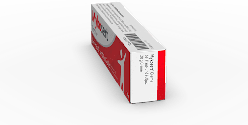 Mykosert Creme mit 2 % Sertaconazolnitrat Mykosert