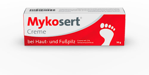 Mykosert Creme mit 2 % Sertaconazolnitrat Mykosert