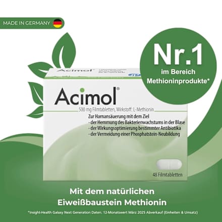 Acimol 500 mg L-Methionin Filmtabletten Acimol
