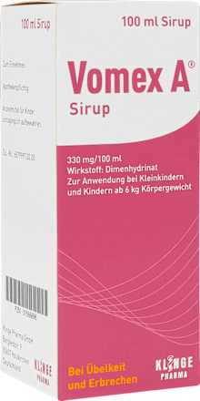 Vomex A Sirup Vomex A