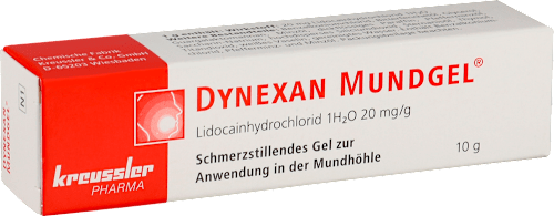DYNEXAN MUNDGEL 2 % Lidocainhydrochlorid 1 H2O 20mg/g Gel DYNEXAN