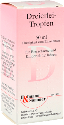 Hofmann&Sommer Dreierlei-Tropfen Hofmann&Sommer