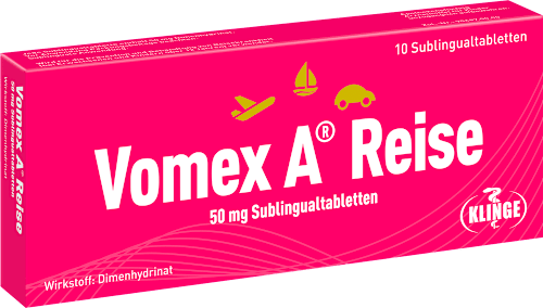 VOMEX A Reise 50 mg Sublingualtabletten Vomex A