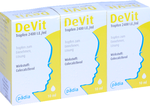 DeVit Tropfen 2400 I.E./ml Tropfen zur Einnahme, Lösung (3x10 ml) DeVit&nbsp;