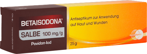 Betaisodona Salbe 100 mg/g Povidon-Iod Betaisodona