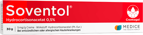 Soventol Hydrocortisonacetat 0.5% Creme Soventol