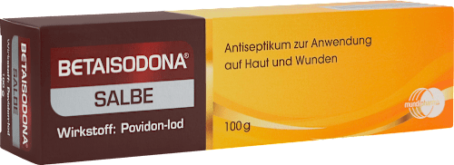 Betaisodona Salbe 100 mg/g Povidon-Iod Betaisodona