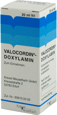 Valocordin-Doxylamin 25 mg/ml Tropfen zum Einnehmen, Lösung VALOCORDIN