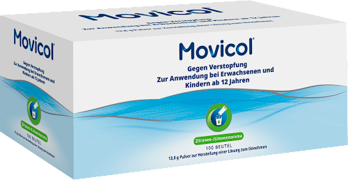 MOVICOL Beutel 100 á 13,8 g Pulver zur Herstellung einer Lösung zum Einnehmen Movicol