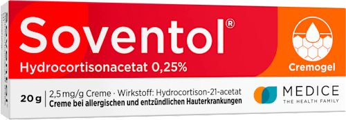 Soventol Hydrocortisonacetat 0,25 % Creme Soventol